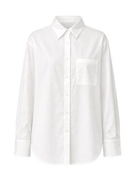 The Frankie Shop LUI ORGANIC COTTON SHIRT - WHITE size M - NWT